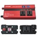 Car LED Power Inverter Converter DC 12V To AC 220V 1200W USB Ports Charger