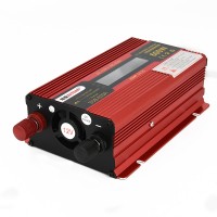 600W Car LED Power Inverter Converter DC 12V To AC 220V LCD Diplay