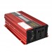 1000W Car LED Power Inverter Converter DC 12V To AC 110V LCD Diplay General Socket