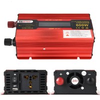 600W Car LED Power Inverter Converter DC 24V To AC 220V LCD Diplay Modified Sine Wave