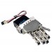 LewanSoul Hand-made Robotic Hand 5 Finger with Digital Servo and Servo Tester Right