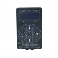 Hurricane HP-2 Black Tattoo Power Supply Digital Dual LCD Display Machine 100V-240V 