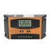 PWM 30A Solar Regulator 12V 24V Auto Switch For Max 55V Input with Humanized LCD Load Optional Light Timer Control Y-SOLAR