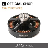 T-Motor 37KG+ Thrust U15 KV80 Motor 12-24S Efficient Powerful for UAV Multirotor Helicopter Quadcopter RC Drones