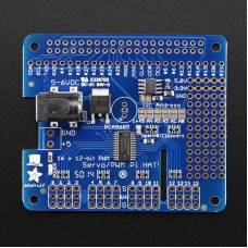 16-Channel 12-bit PWM/Servo HAT for Raspberry Pi Mini Kit  