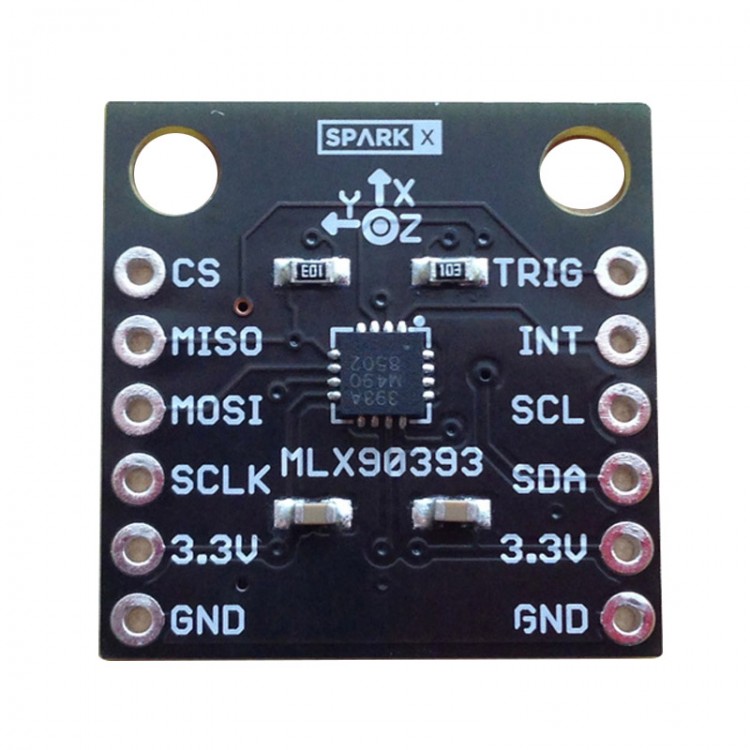 CJMCU-90393 MLX90393 Digital 3D Hall Sensor Displacement Angle Rotate 3D Positio