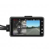 Verhicle Traveling Data Recoder Dual Camera DVR Camcorder Video Car 720P HD Dual MT-80