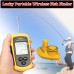 Lucky Wireless Sonar Fish Fishing Finder Portable Alarm 40M/130FT Depth Ocean River