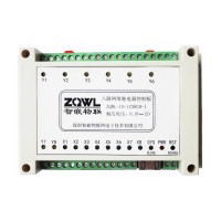 ZQWL-IO-1CNRC8-I 8-channel Network Relay Control Board RS485/Modbus TCP/RTU Isolation  