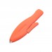 Fish Shape Push Plastic Cover Handy Scissors Fishing Line Cutter