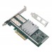 Intel BNT10G42BF X520-SR2 DA2 Dual Port Ethernet Adapter Gigabit Fiber Network Card E10G42BFSR with 2 Intel SFPs