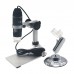 1000X 8 LED USB Digital Microscope Endoscope Zoom Camera Magnifier with Lift Stand Bracket