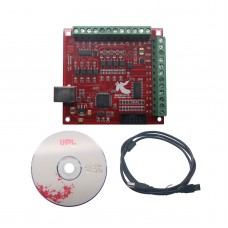 CNC USB MACH3 100Khz Breakout Board 4 Axis Interface Driver Motion Controller