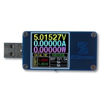 YZXstudio ZY1276 USB Power Monitor QC 3.0 TypeC Power Delivery PD Tester FCP AFC