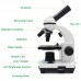 Biological Microscope 40-640X DC Power Battery Students Educational Science Portable Handheld Monocular Microscope