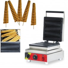 Commercial Nonstick 110v 220v Electric 4pcs Lolly Waffle Stick Baker Maker Iron