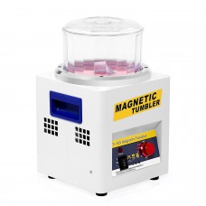 Magnetic Tumbler KT185 180mm Jewelry Polisher Super Finishing Machine 110V/220V