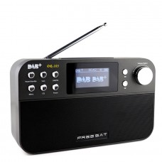 Freesat DR-103 Digital Radio Receiver 2.4" Black White Display Receptor Support DAB+/FM RDS Wavebands Radio