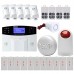 CS85-FA GSM-LCD Wireless 433 Smart Voice Home Anti Theft Security Alarm   