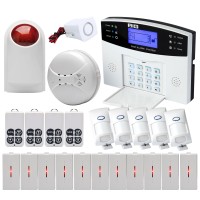 CS85-FA GSM-LCD Wireless 433 Smart Voice Home Anti Theft Security Alarm   