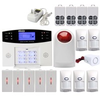 CS85-FG GSM-LCD 433 Wireless Home Anti Theft Alarm House Security Smart Voice   