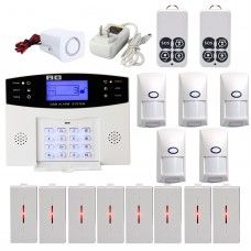 CS85-FX GSM-LCD Wireless 433 Smart Voice House Theft Alarm Home Security     