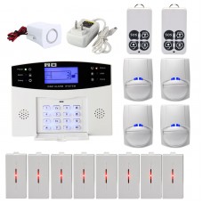 CS85-BC GSM-LCD 433 Wireless Smart Voice Anti-theft Anti-pet Alarm House Security