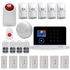 CS88-AA WIFI+GSM+RFID Smart Voice Home Anti-theft Alarm House Security 