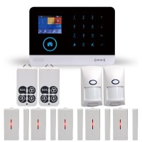 CS88-AD WIFI+GSM+RFID Smart Voice House Security Home Anti-theft Alarm 