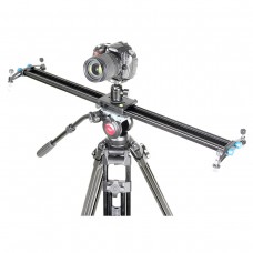 L100A Photography Camera Video Slider Compact Track 1M Travel DSLR Camera Slider Rail