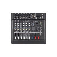 PMX602D-USB 6 Channel Professional Mixing Amplifier Amp Powered Mixer Power 