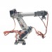 Official DOIT DoArm S6 6Dof Industrial Mechanical Robot Arm Model Metal Robotic Aluminium Alloy Manipulator DIY Vehicle Mounted  