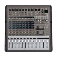 PMR860 8 Channel MIC/LINE Professional Powered Stage Mixer Power Mixing Amplifier Amp