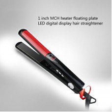 Hair Straightener Hair Styler MCH Heater Floating Plate Hard Titanium LED Digital Display 