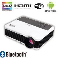 EUG 4500lms Android Bluetooth Projector Wifi Home Cinema TV Kodi Christmas Party