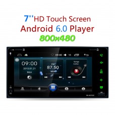 Android 6.0 Car MP5 Player WiFi Rear View Reversing GPS Navigation 800x480 7" Touch Screen  