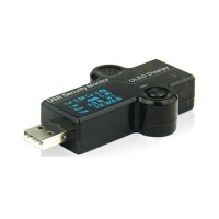 3 Bit Advanced Version USB Security Tester Capacity Detector Current Voltage Tester OLED Charger  