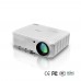 4500LM Bright LED Projector For Backyard Game Home Theater Party Movie Film HDMI USB 1080p