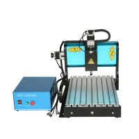 3 Axis 300W Plastic Woodworking Household Mini CNC Engraving Machine  