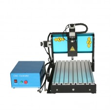 3 Axis 300W Plastic Woodworking Household Mini CNC Engraving Machine  