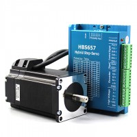 57 Closed Loop Stepper Motor with Digital Servo Driver HB657H 2.2N