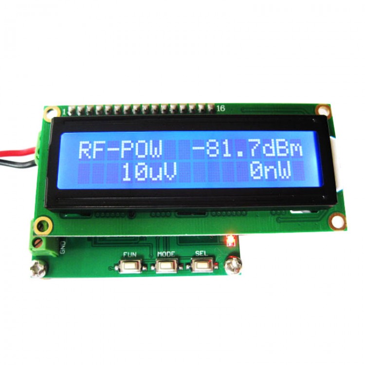 0500Mhz Power Meter 8010 dBm RF Radio Frequency Power Meter HP350 Free Shipping ThanksBuyer