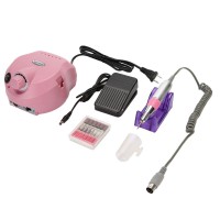 Manicure Pedicure Electric Drill File Polish Nail Art Pen Machine Set Kit