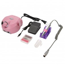 Manicure Pedicure Electric Drill File Polish Nail Art Pen Machine Set Kit