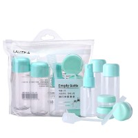 8PCS Travel Bottle Spray Bottle Refillable Oil Jar Empty Atomizer Cream Cosmetics Container