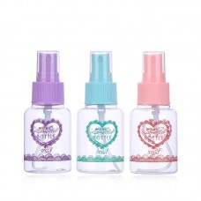 50ml Travel Transparent Plastic Perfume Atomizer Empty Spray Water Bottle