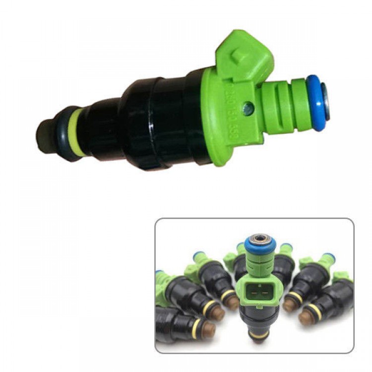 Set 8 42Ib 440cc EV1 Fuel Injectors for GM LT1 LS1 LS6 Ford Mustang SOHC DOHC Free Shipping