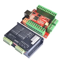 NVUM-SP CNC USB Card MACH3 Board Driver Motion Controller + FMD2740C Stepper Motor Driver Controller