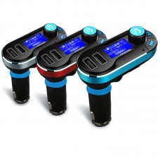 BT66 Wireless Bluetooth FM Transmitter Hands Free Car Kit Radio Adapter 