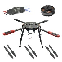 Tarot 650 Sport Quadcopter TL65S01 with Tarot 4006 Motor & Hobbywing ESC & Propeller for FPV Photography